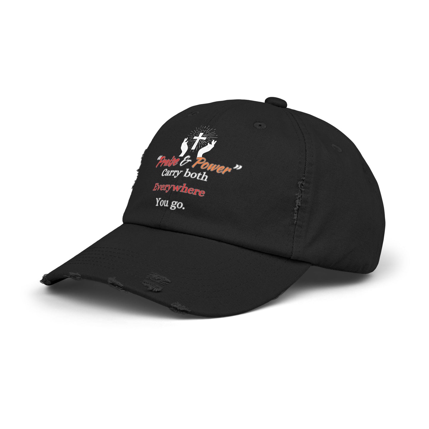 "Praise & Power" Inspirational Hat for Faith and Everyday Wear