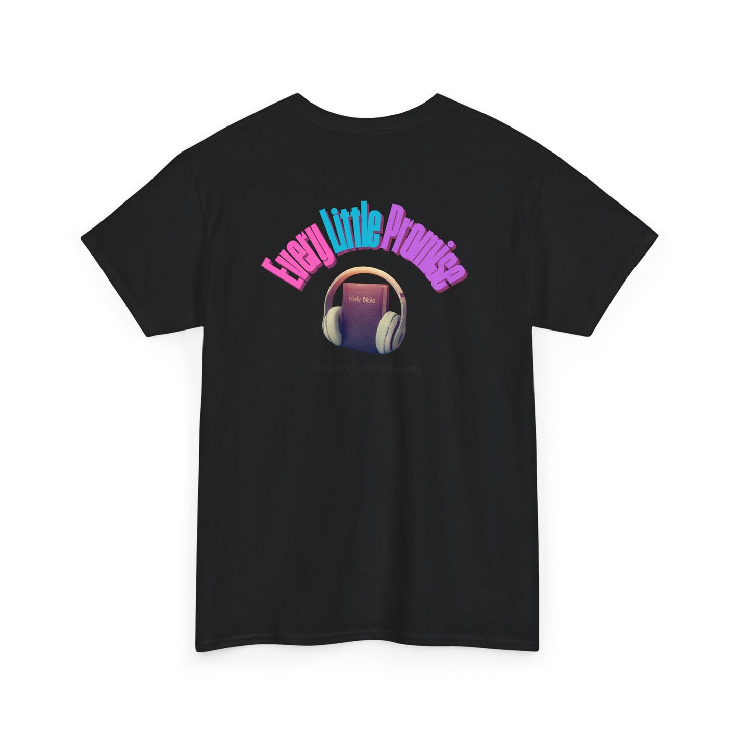 Every Little Promise Unisex Heavy Cotton Tee - Music Vibe Shirt