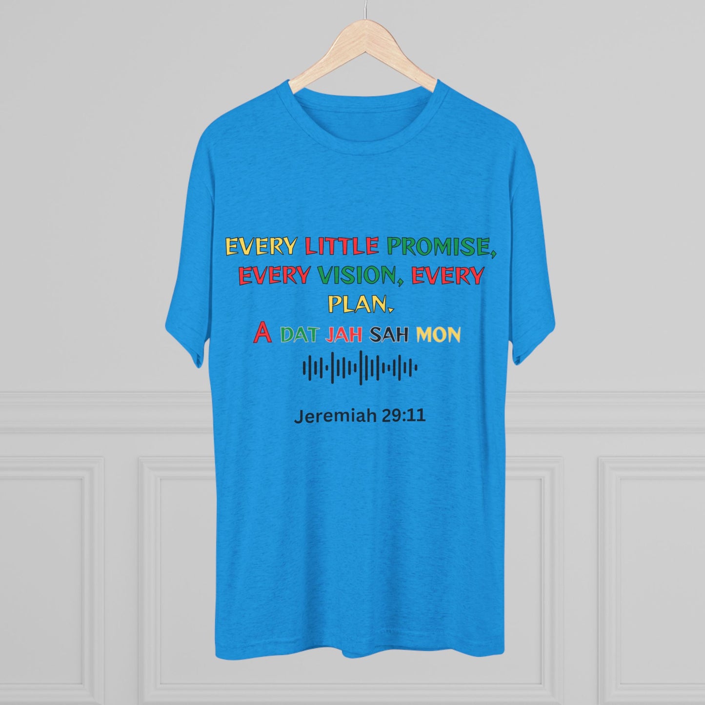 Inspirational Unisex Crew Tee - Every little promise