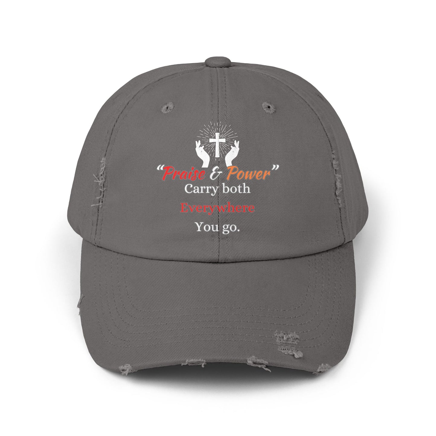"Praise & Power" Inspirational Hat for Faith and Everyday Wear