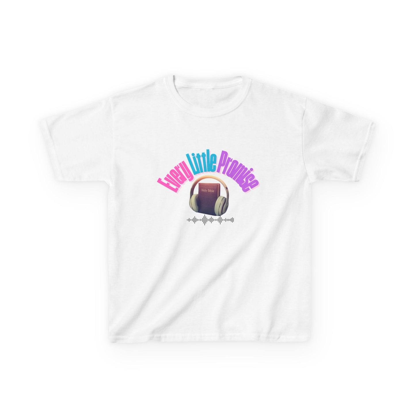 Kids Heavy Cotton™ Tee - "Every Little Promise" Fun & Playful Design