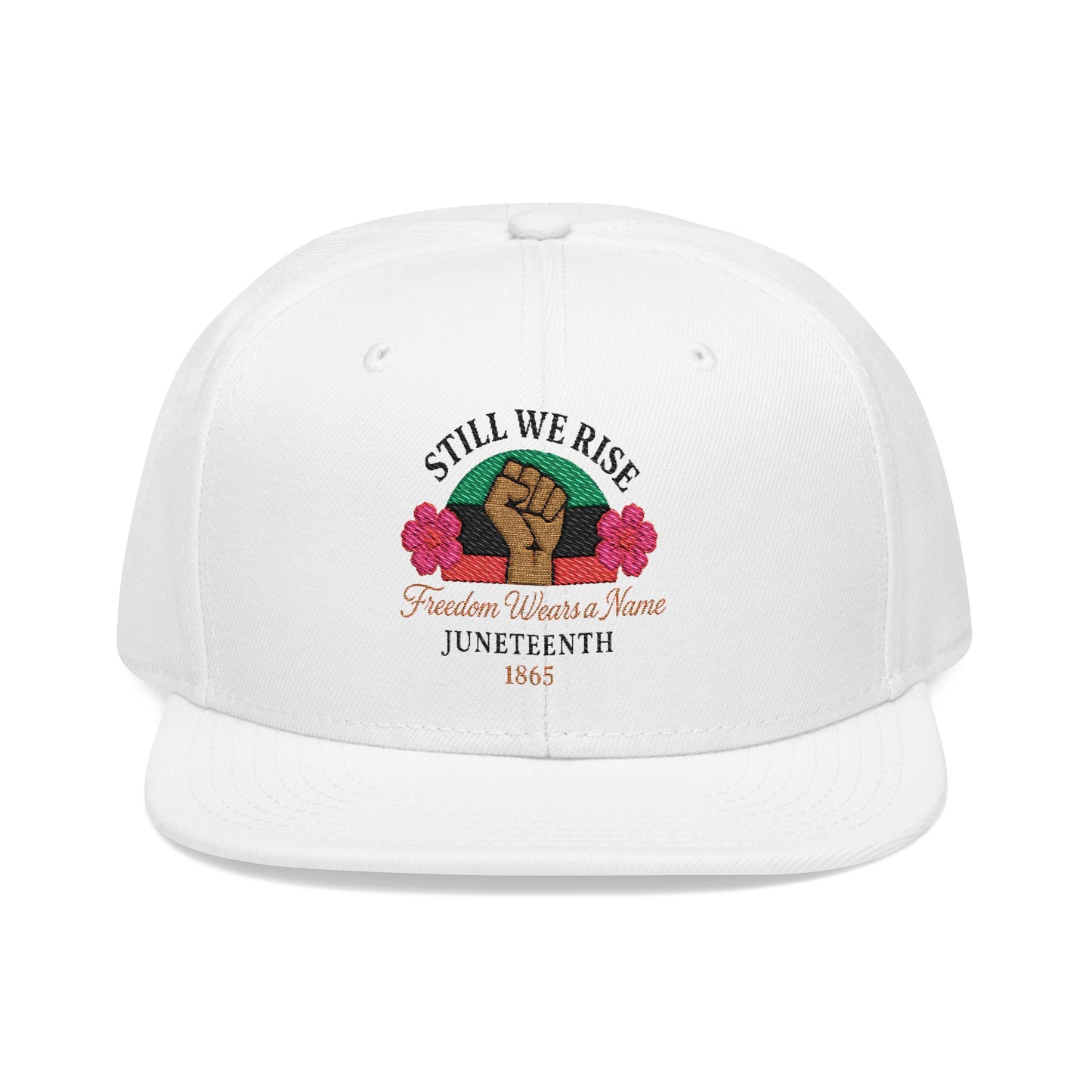 Empowering Juneteenth Snapback Hat, Still We Rise Cap