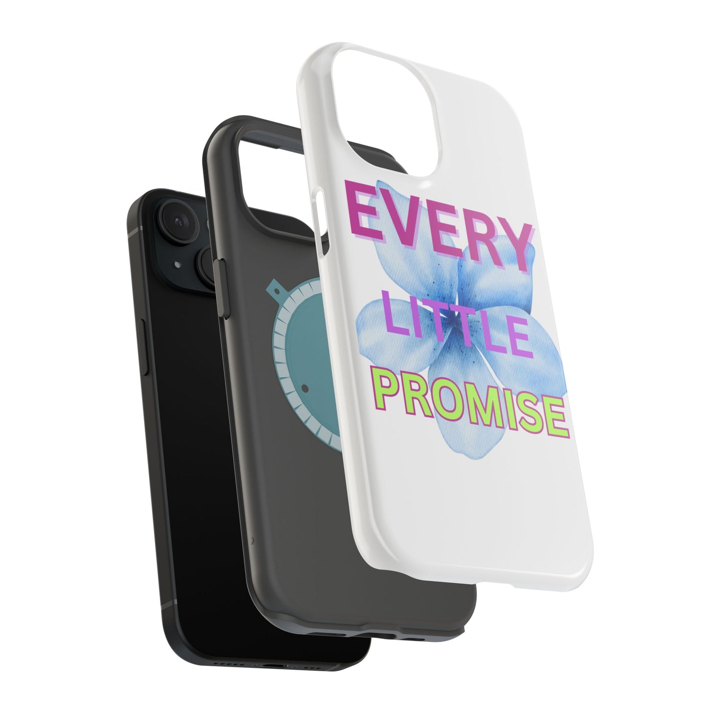 Every Little Promise Magnetic Tough Case - Floral Design for Protection and Style