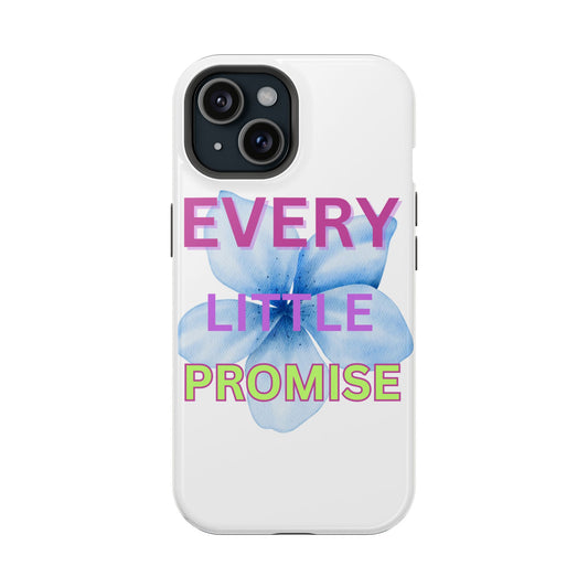 Every Little Promise Magnetic Tough Case - Floral Design for Protection and Style