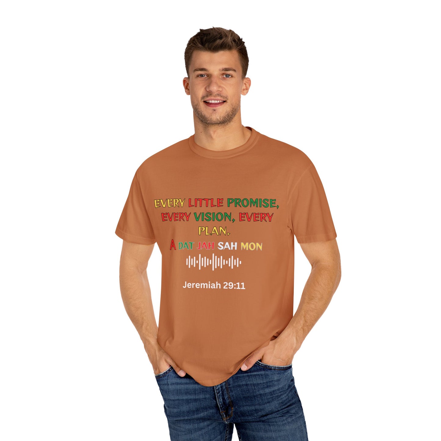 Inspired Unisex Garment-Dyed T-Shirt - Every little promise