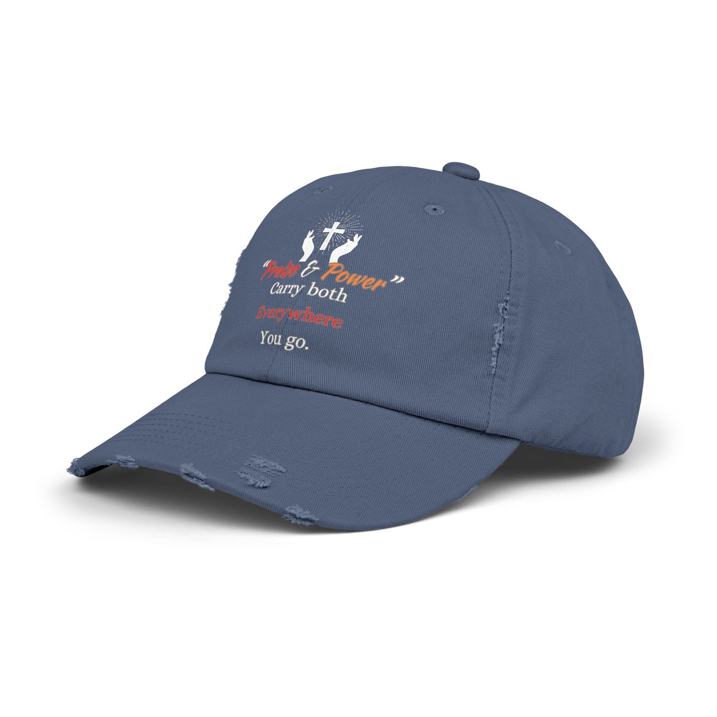 "Praise & Power" Inspirational Hat for Faith and Everyday Wear
