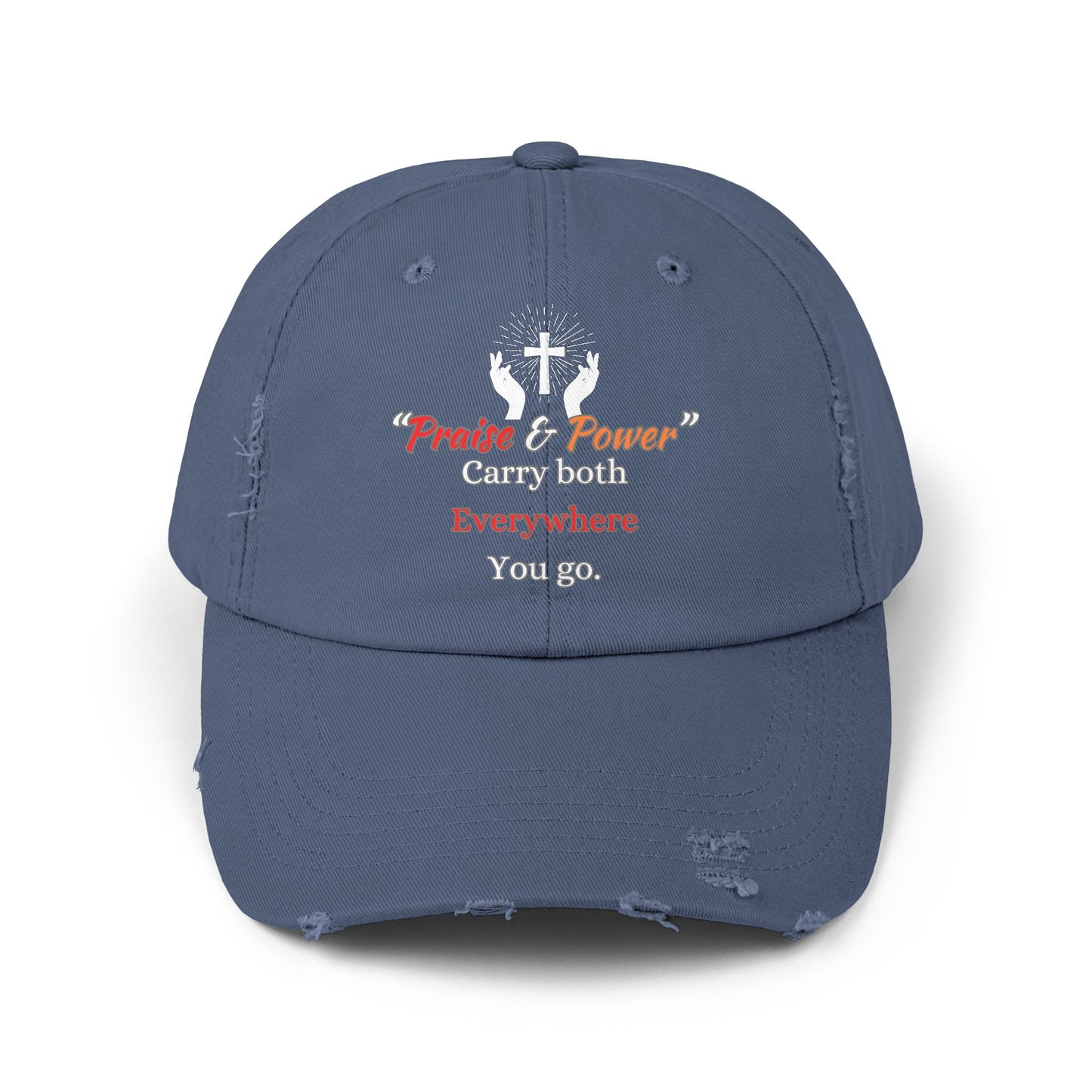 "Praise & Power" Inspirational Hat for Faith and Everyday Wear