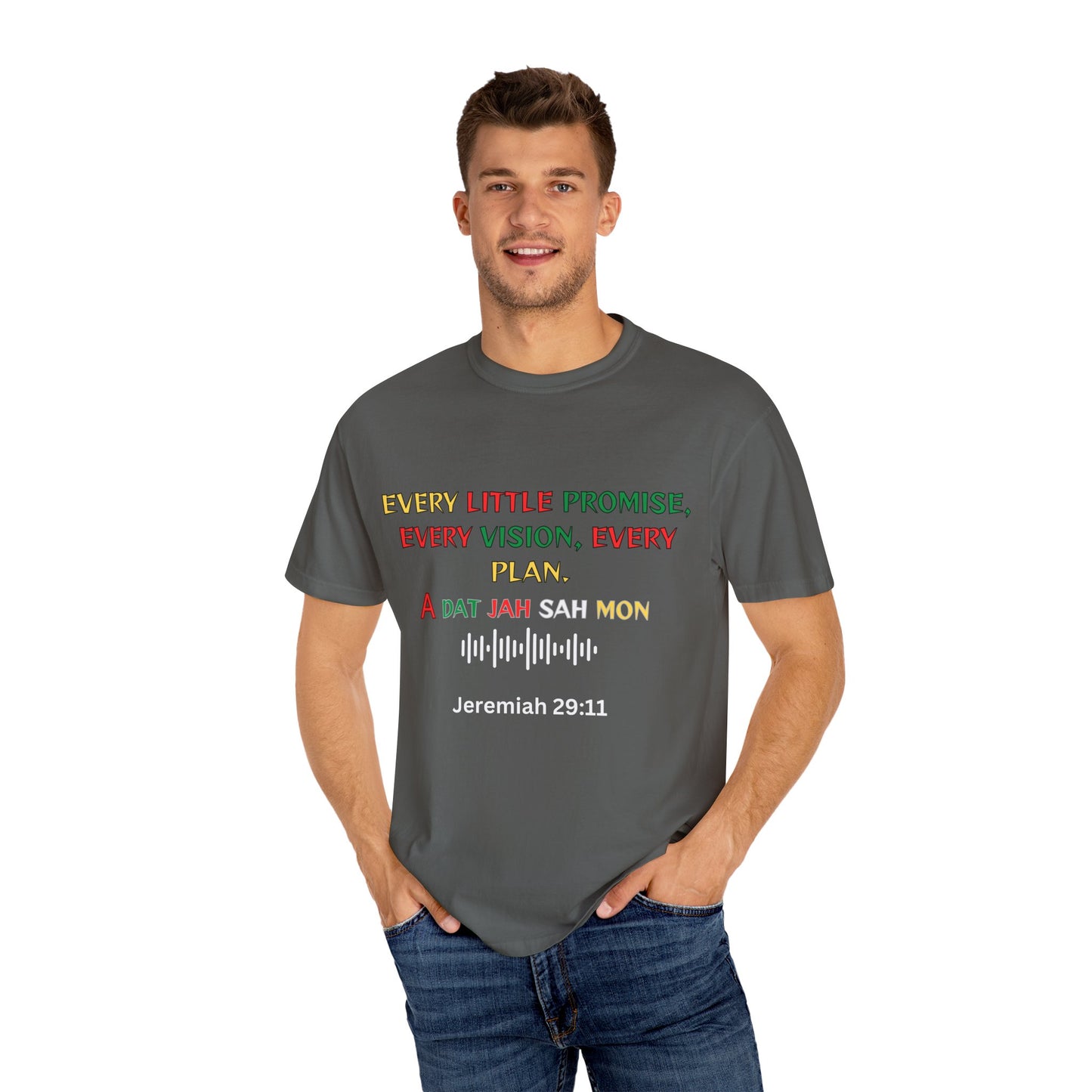 Inspired Unisex Garment-Dyed T-Shirt - Every little promise