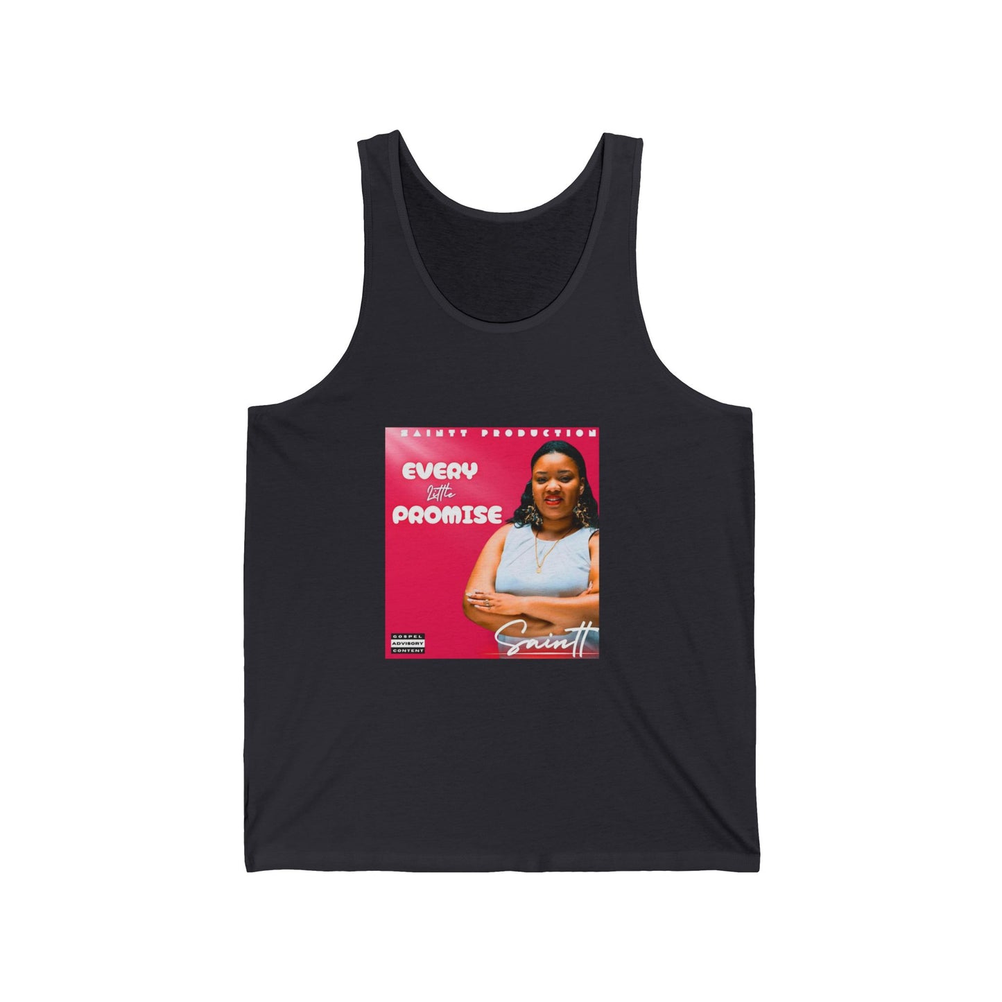 Unisex Jersey Tank - "Every Bit Promise" Graphic Tee