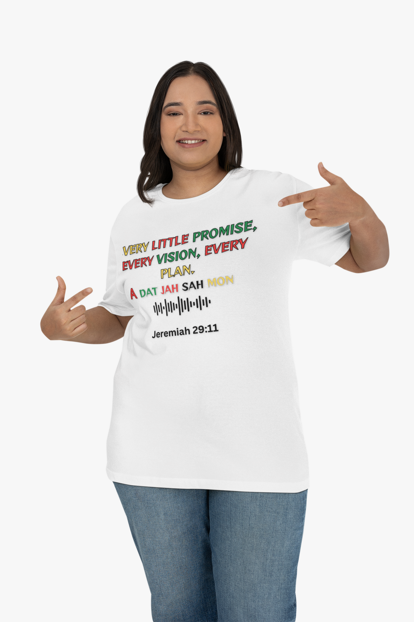 Inspirational Unisex Crew Tee - Every little promise