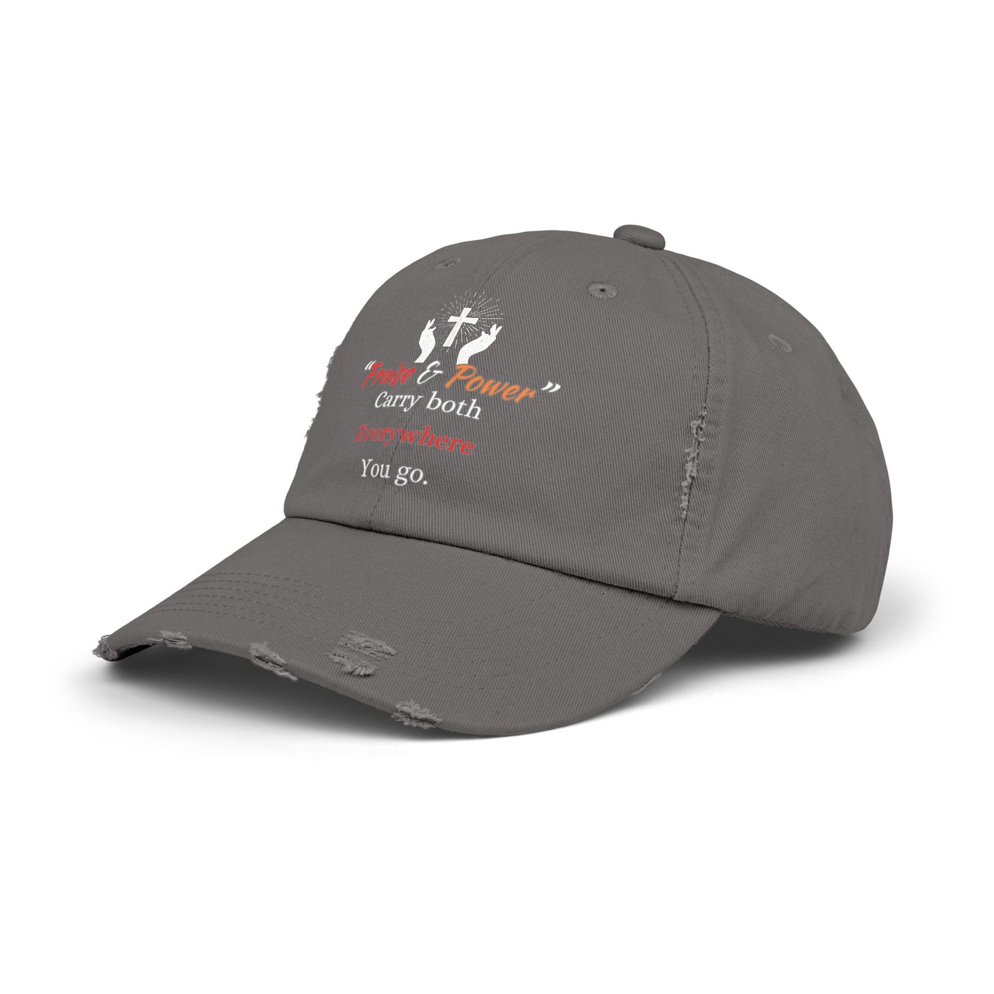 "Praise & Power" Inspirational Hat for Faith and Everyday Wear