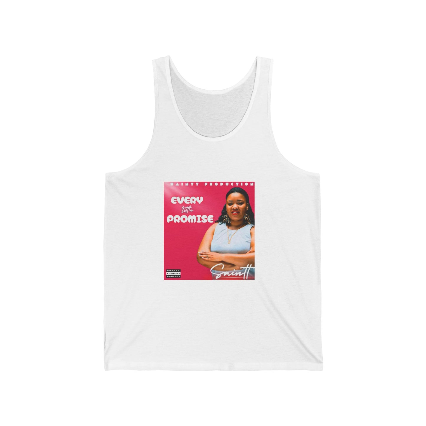 Unisex Jersey Tank - "Every Bit Promise" Graphic Tee