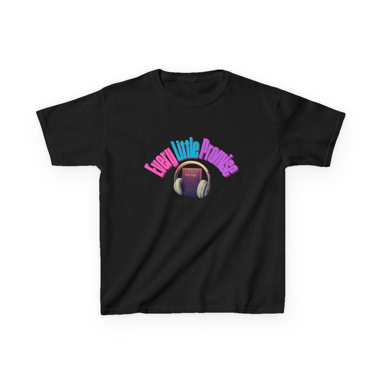 Kids Heavy Cotton™ Tee - "Every Little Promise" Fun & Playful Design