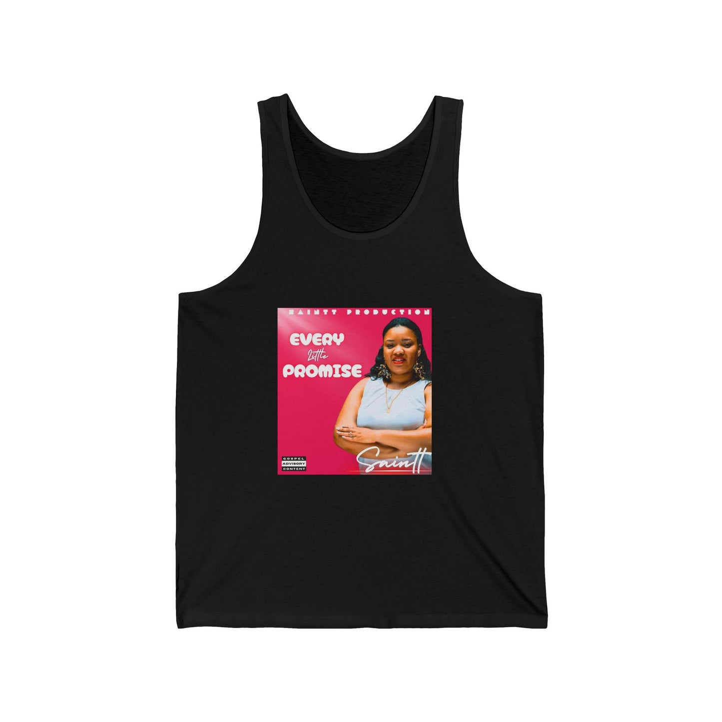 Unisex Jersey Tank - "Every Bit Promise" Graphic Tee