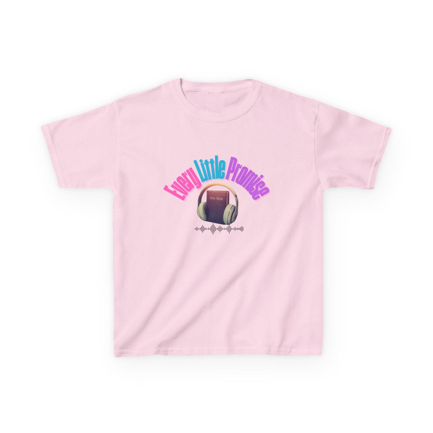 Kids Heavy Cotton™ Tee - "Every Little Promise" Fun & Playful Design