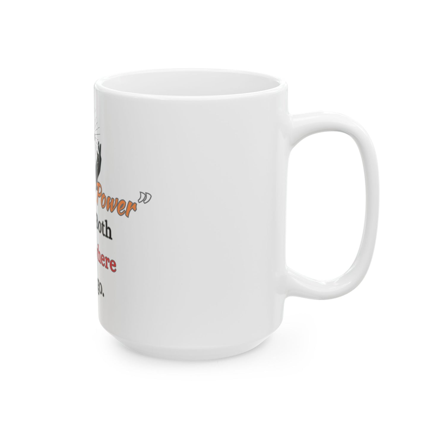Inspirational Ceramic Mug - "Praise & Power" - 11oz & 15oz