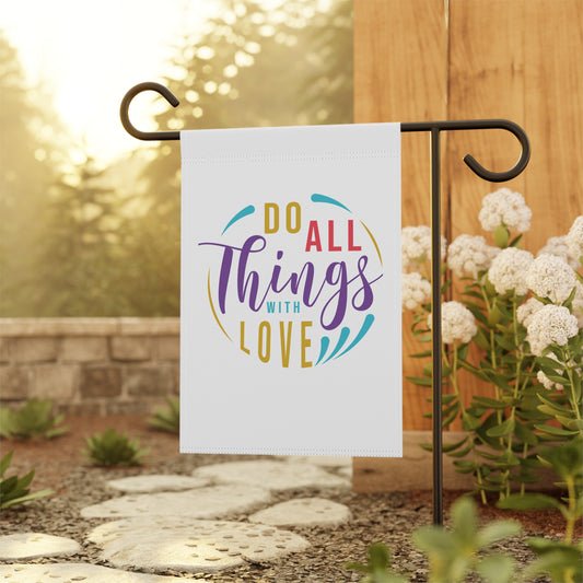 Vibrant Garden Banner, Outdoor Decor
