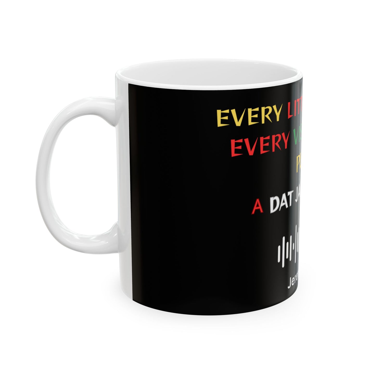 Inspirational Ceramic Mug - Jeremiah 29:11 Motivational Quote - 11oz & 15oz