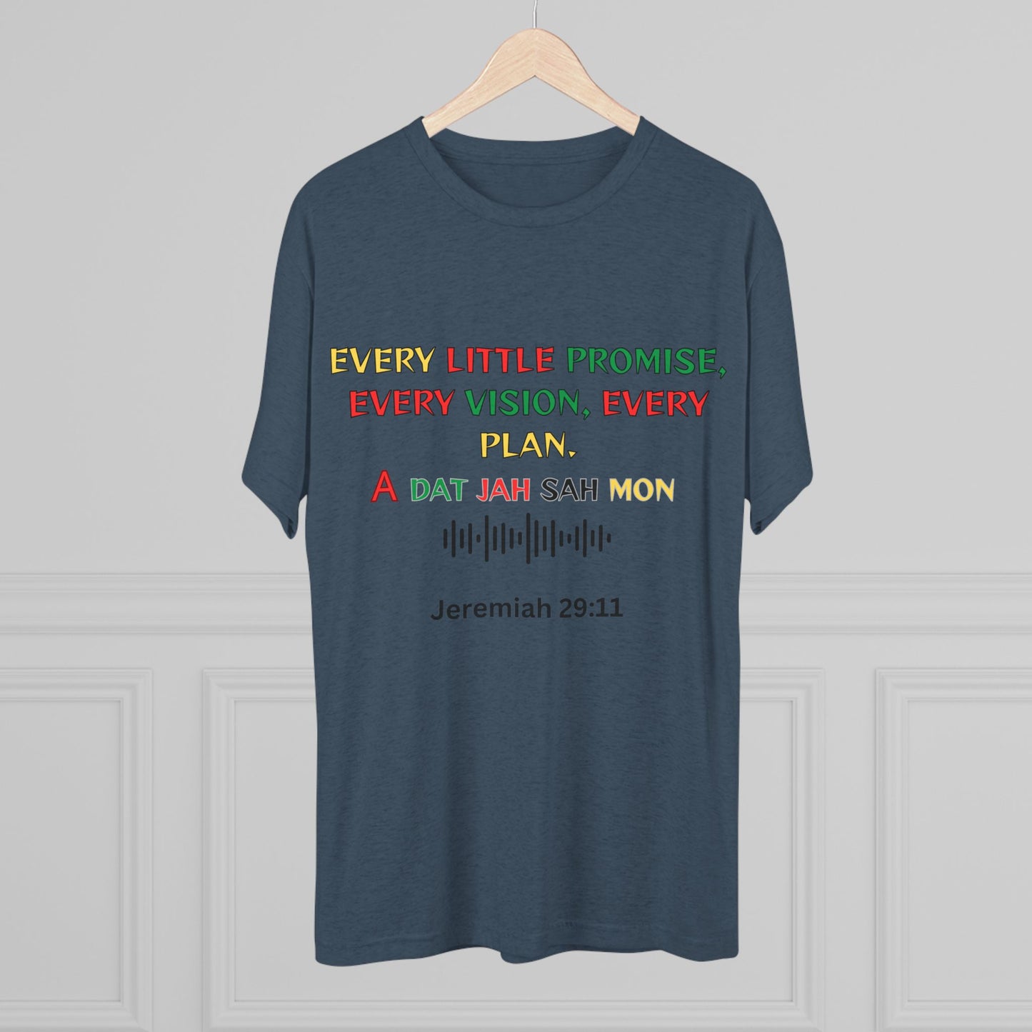 Inspirational Unisex Crew Tee - Every little promise