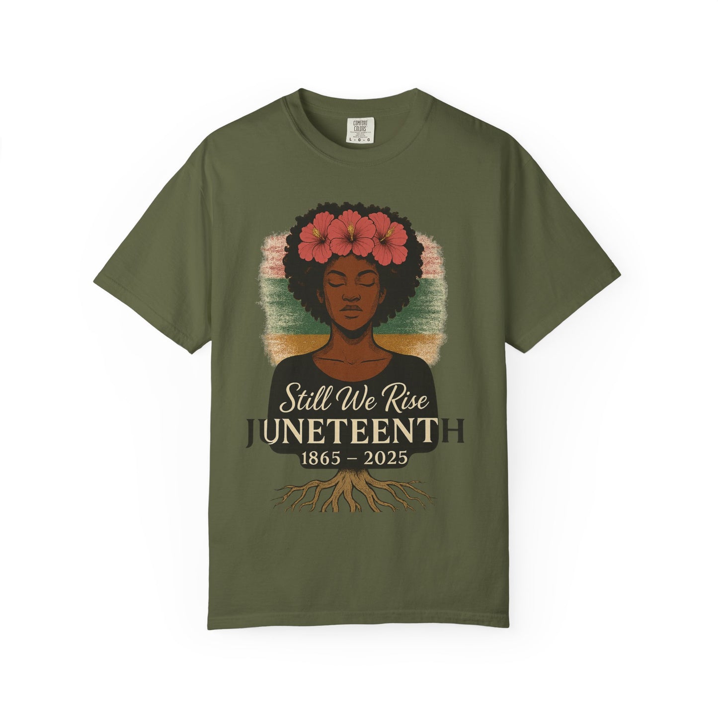Juneteenth Celebration T-Shirt, Still We Rise Tee, Unisex Garment-Dyed T-Shirt, Black History Month Apparel, African American Pride [...]