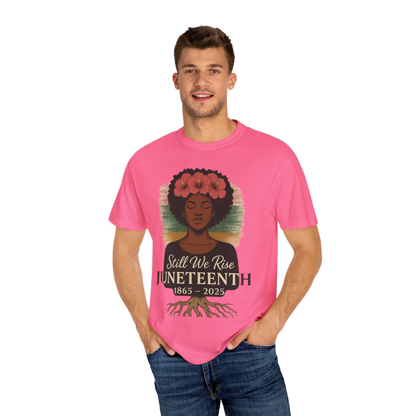 Juneteenth Celebration T-Shirt, Still We Rise Tee, Unisex Garment-Dyed T-Shirt, Black History Month Apparel, African American Pride [...]