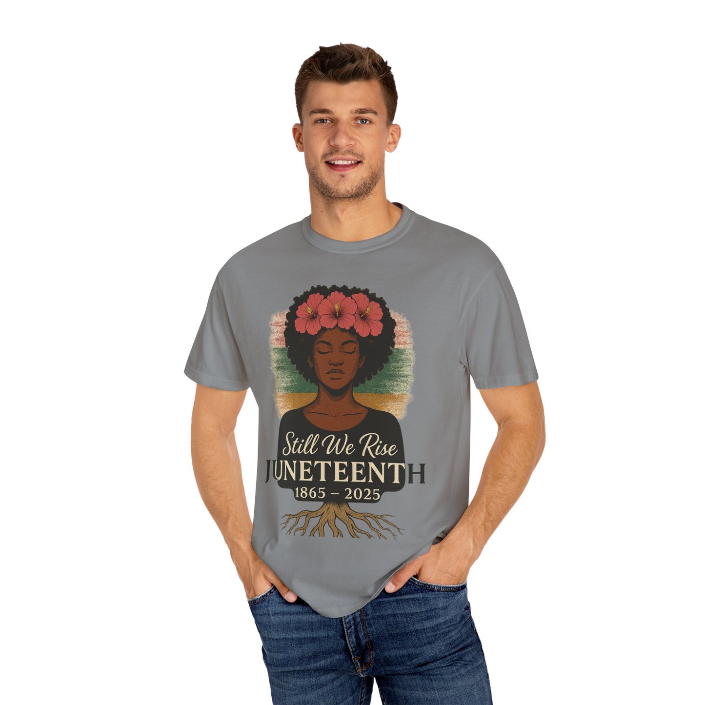 Juneteenth Celebration T-Shirt, Still We Rise Tee, Unisex Garment-Dyed T-Shirt, Black History Month Apparel, African American Pride [...]