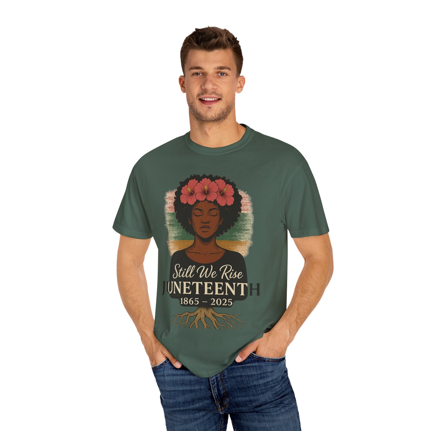 Juneteenth Celebration T-Shirt, Still We Rise Tee, Unisex Garment-Dyed T-Shirt, Black History Month Apparel, African American Pride [...]