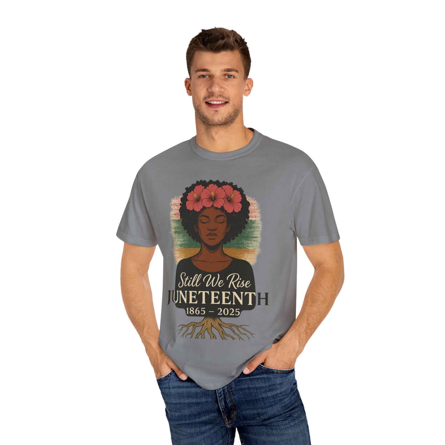 Juneteenth Celebration T-Shirt, Still We Rise Tee, Unisex Garment-Dyed T-Shirt, Black History Month Apparel, African American Pride [...]
