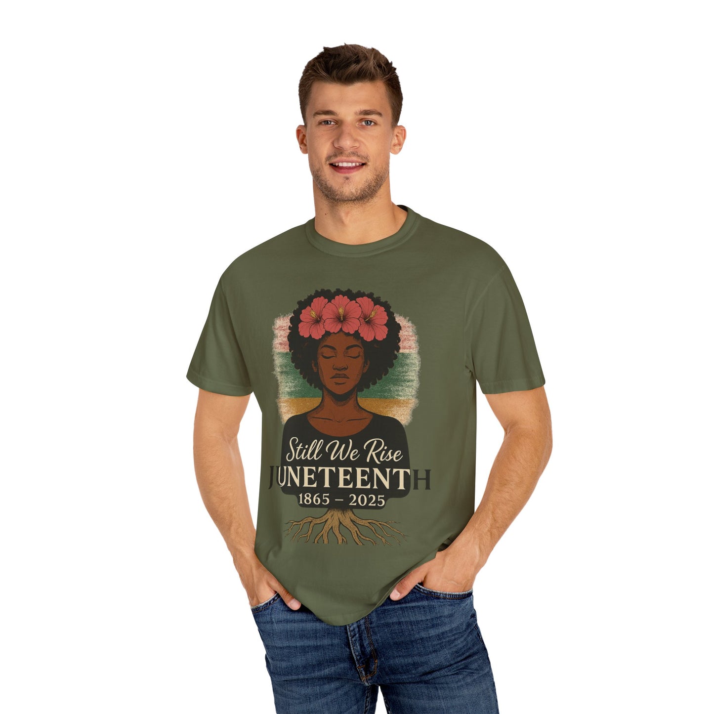Juneteenth Celebration T-Shirt, Still We Rise Tee, Unisex Garment-Dyed T-Shirt, Black History Month Apparel, African American Pride [...]